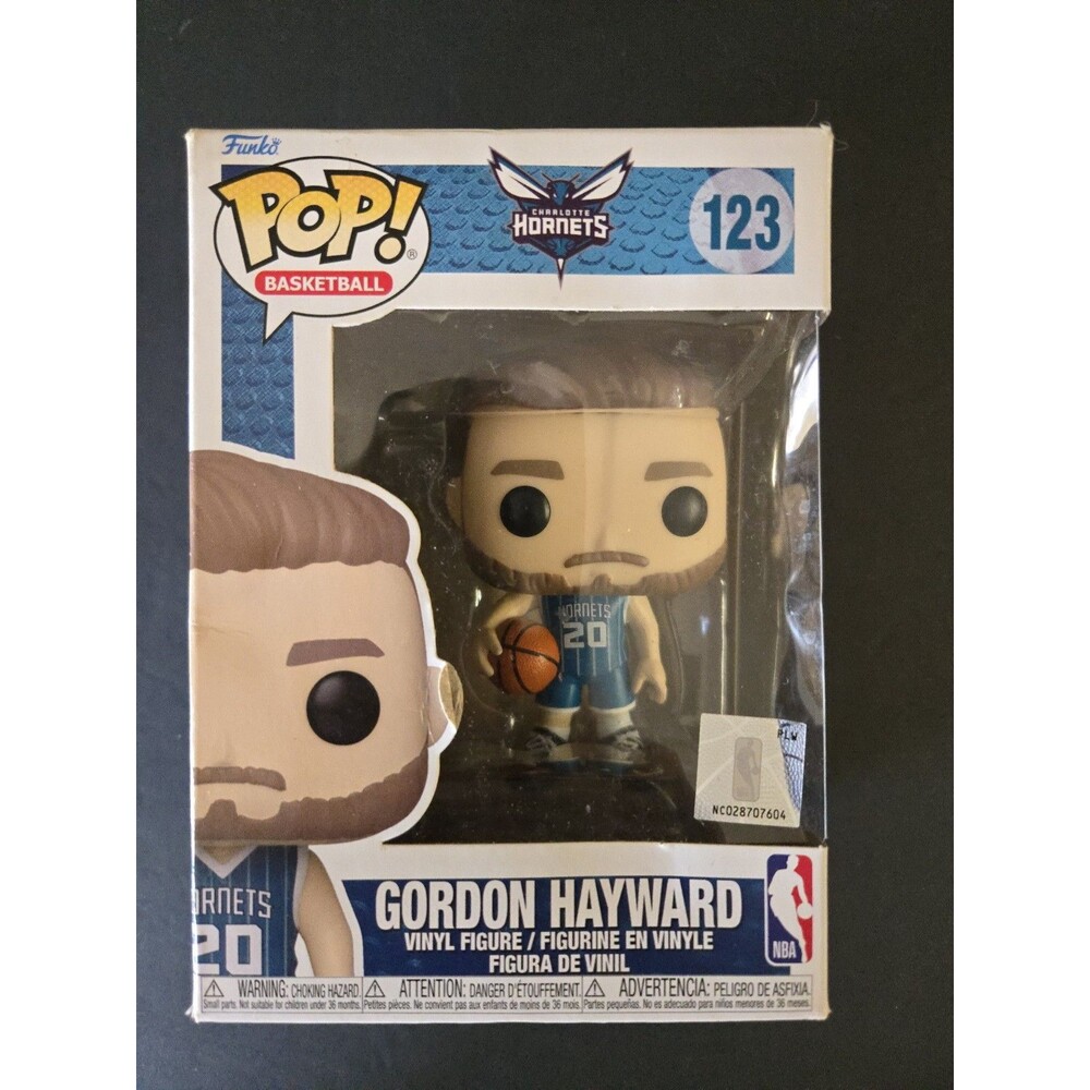 Funko POP: NBA Charlotte Hornets Gordon Hayward Basketball #123